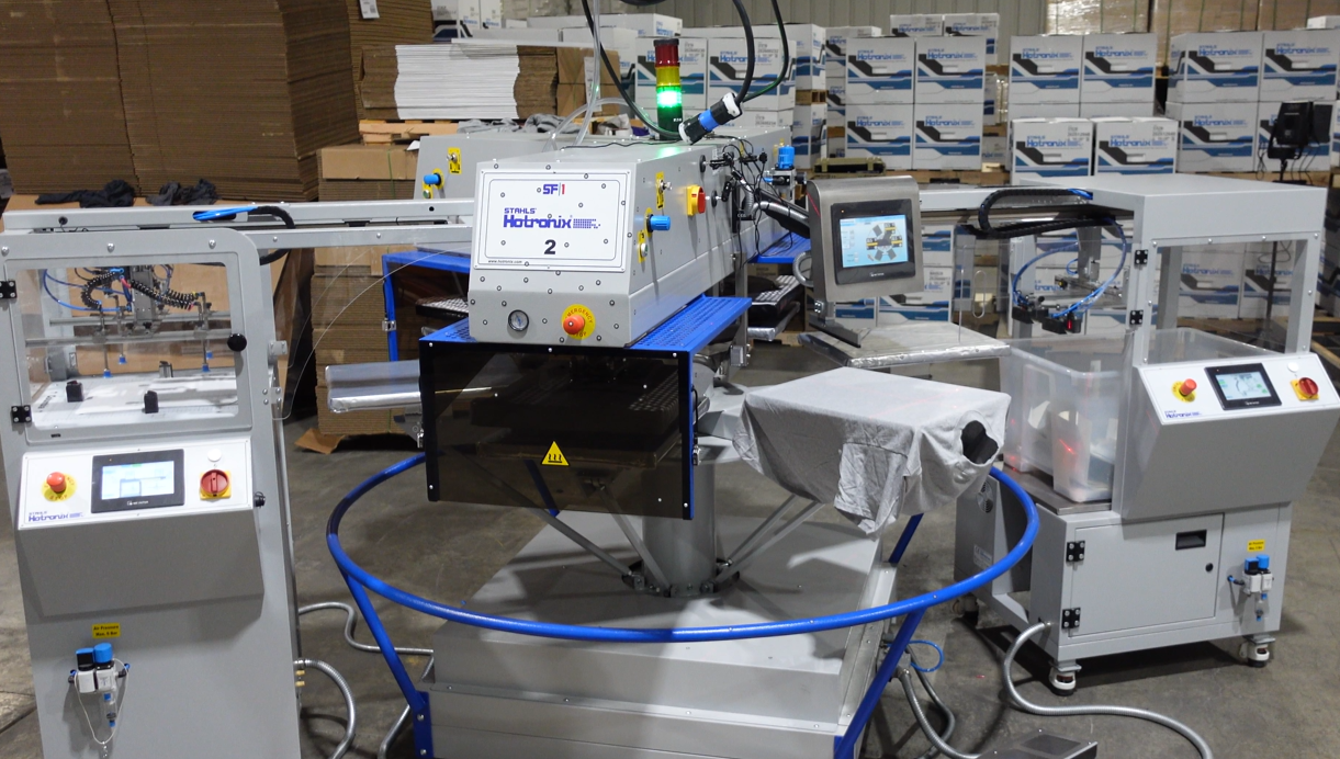 Hotronix Carousel Heat Press multi-station system for high-volume apparel heat printing