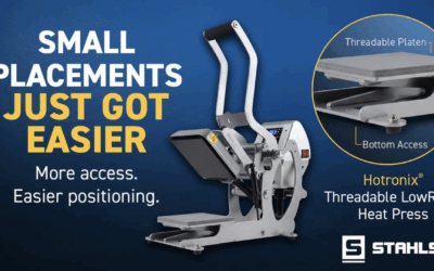 STAHLS’ Enhances Hotronix Threadable LowRider Heat Press