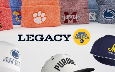 Legacy Headwear Featured on Good Morning America for Football Season
