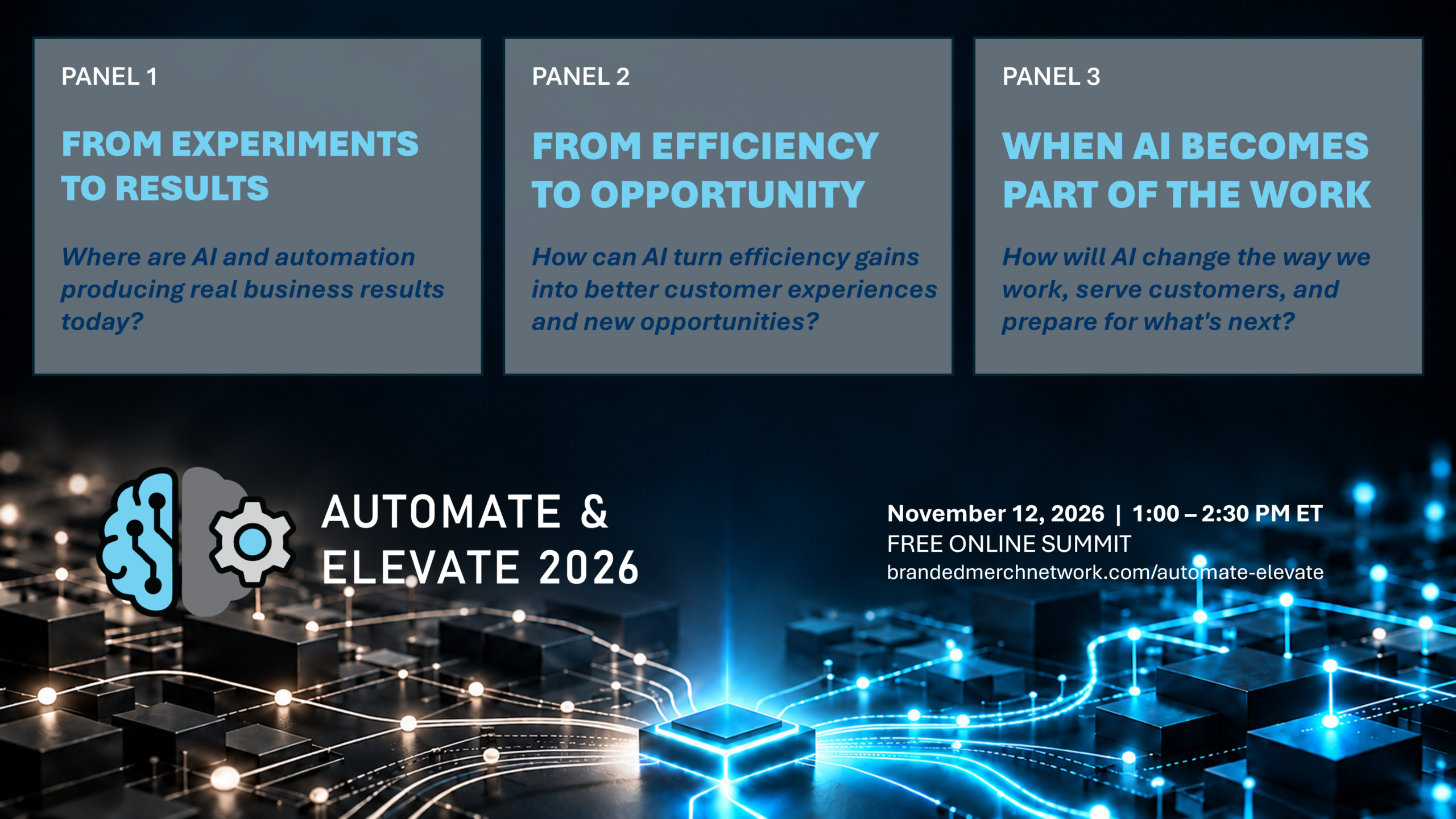 Automate & Elevate 2026 Announces Three AI Panels for Apparel Decorators