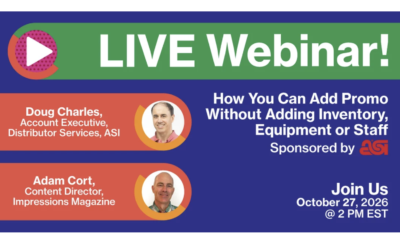 Live Webinar: Ensure Your Apparel Customers Get Their Promotional Products from You as Well